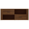 TV-Möbel aus brauner Eiche Birea 100x35x40cm (Holz)