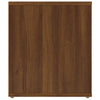 TV-Möbel aus brauner Eiche Birea 100x35x40cm (Holz)