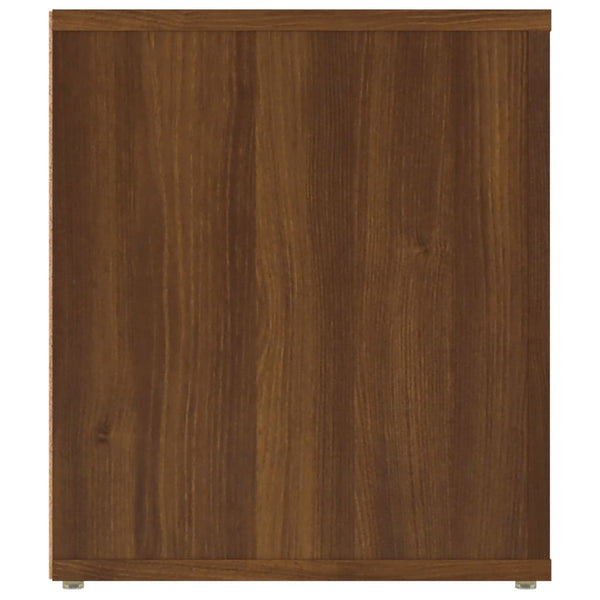 TV-Möbel aus brauner Eiche Birea 100x35x40cm (Holz)