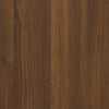 TV-Möbel aus brauner Eiche Birea 100x35x40cm (Holz)
