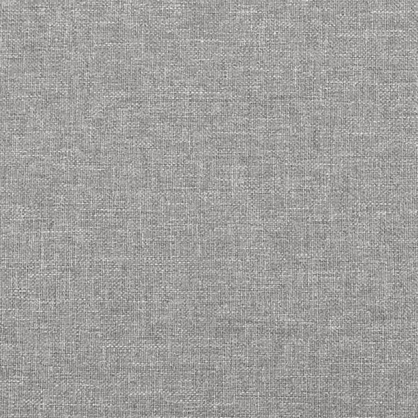 Hellgraues Bettgestell Judie 90x190 (Einzelstoff)