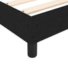 Schwarzes Bettgestell Judie 90x190 (Einzelstoff)
