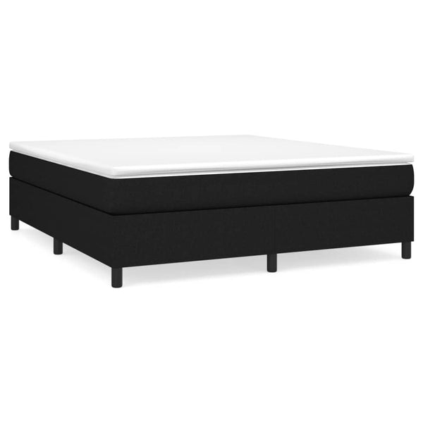 Schwarzes Bettgestell Judie 180x200cm (Super-King-Stoff)