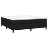 Schwarzes Bettgestell Judie 180x200cm (Super-King-Stoff)