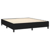 Schwarzes Bettgestell Judie 180x200cm (Super-King-Stoff)