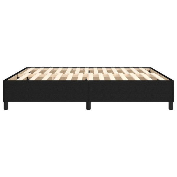 Schwarzes Bettgestell Judie 180x200cm (Super-King-Stoff)
