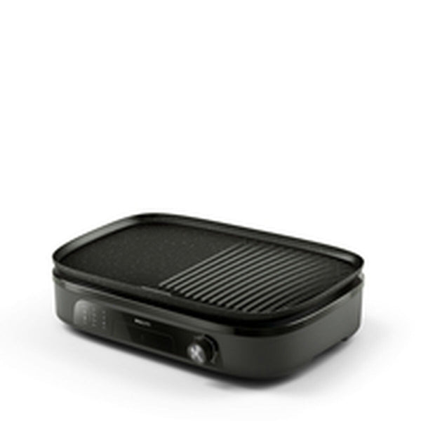Philips Musta Sähkögrilli 2400W - Vuodevaatteet.fi