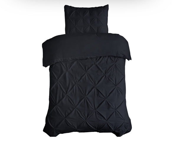 VUODEVAATTEET - Salvador musta Pussilakanasetti