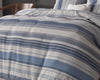 VUODEVAATTEET - Stripy sininen Pussilakanasetti