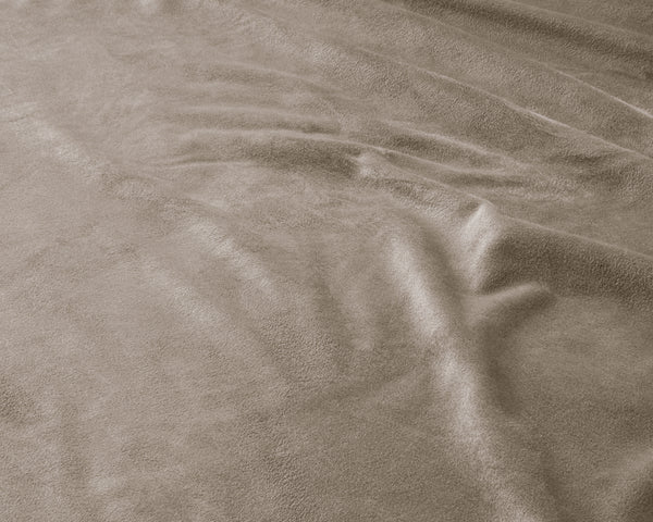 VUODEVAATTEET - Velvet muotoonommeltu lakana Taupe/Harmaa