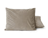 VUODEVAATTEET - Velvet 2 in 1 tyynyliina Taupe/Harmaa