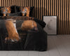 Bettwäsche-Set – Tiger Icon Schwarz