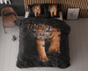 Bettwäsche-Set – Tiger Icon Schwarz