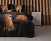 Bettwäsche-Set – Tiger Icon Schwarz