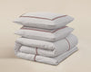 Percale-Bettwäscheset - Brata Taupe 200 x 200/260