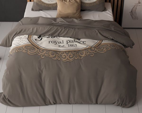 Bettwäsche-Set Royal Palace Taupe