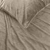 Bettwäsche-Set Velvet Piping Taupe / Grau