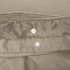 Bettwäsche-Set Velvet Piping Taupe / Grau