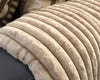 Ribattu Tekoturkispeitto Zand 240 x 200