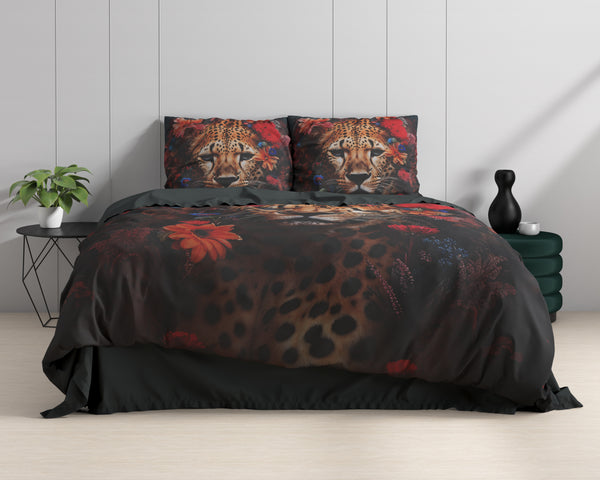 Bettwäsche-Set – Leopard