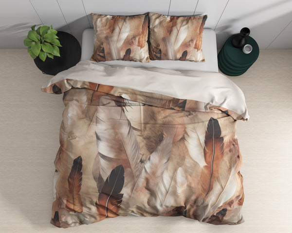 Bettwäsche-Set - Feathura Taupe