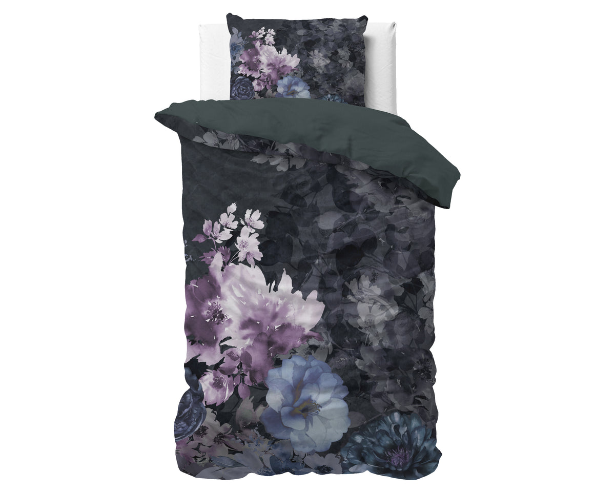 Parure de housse de couette - Delora noire