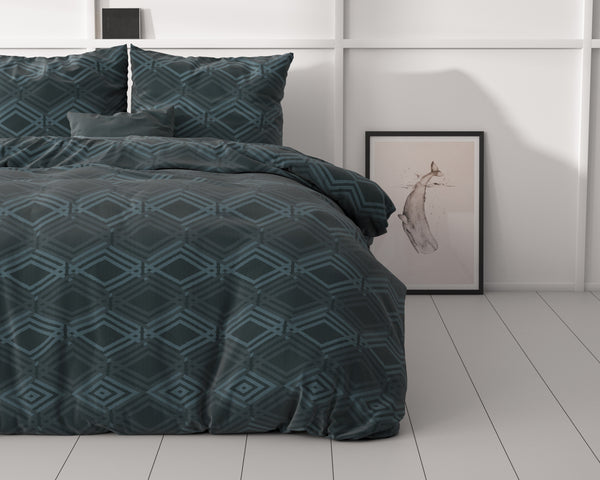 Pussilakanasetti Wavey Navy