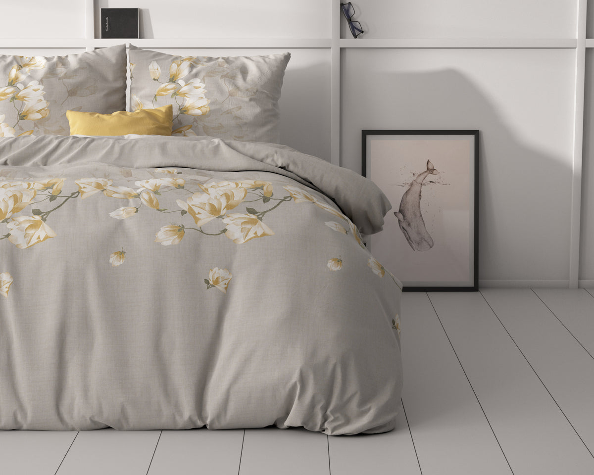 Parure de lit Summer Flower sable