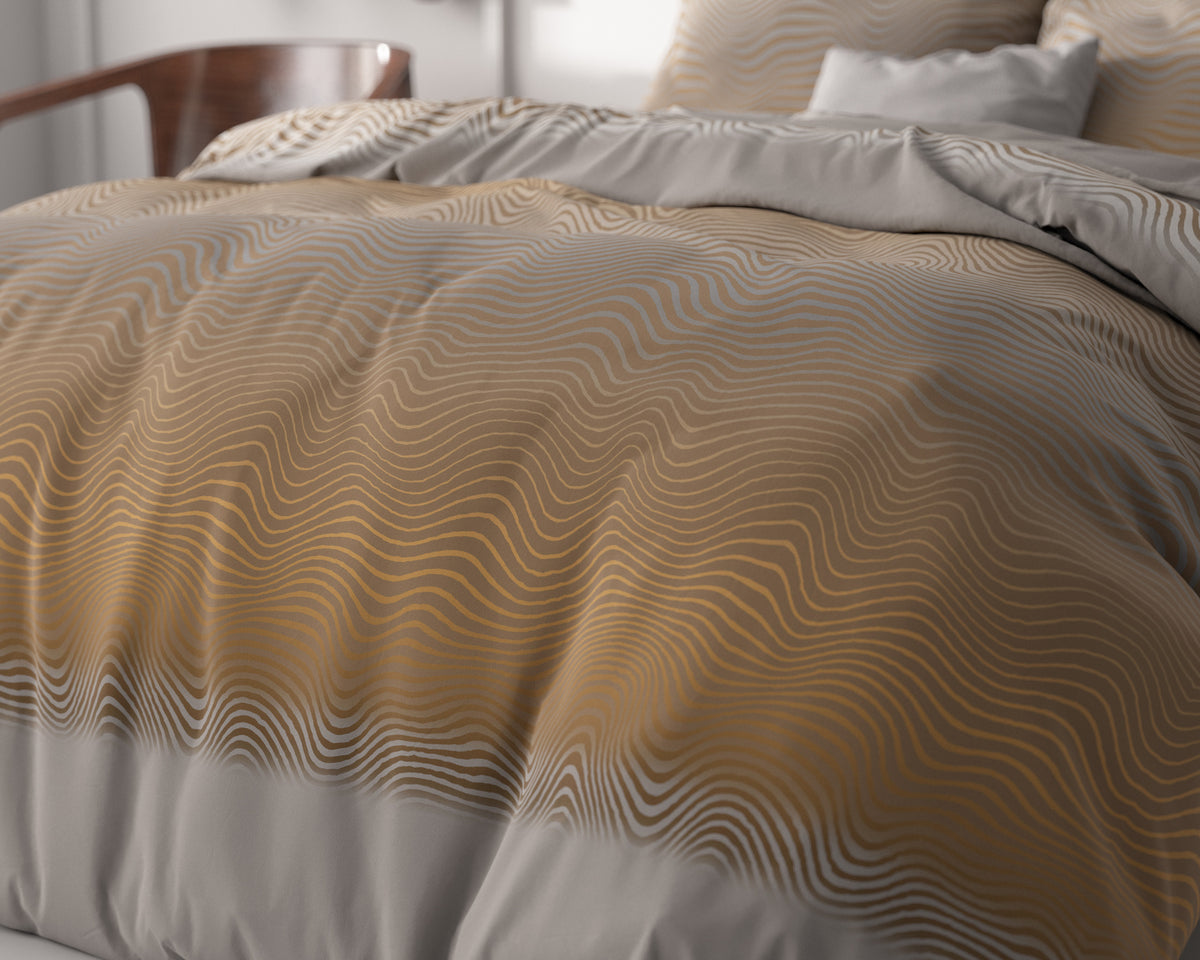 Boyd Orange Duvet Cover Set