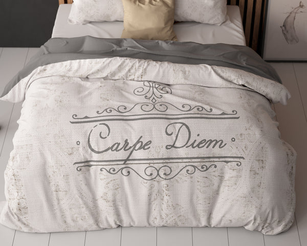 Bettwäsche-Set Carpe Diem 2 Sand