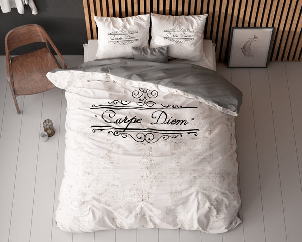 Bettwäsche-Set Carpe Diem 2 Sand