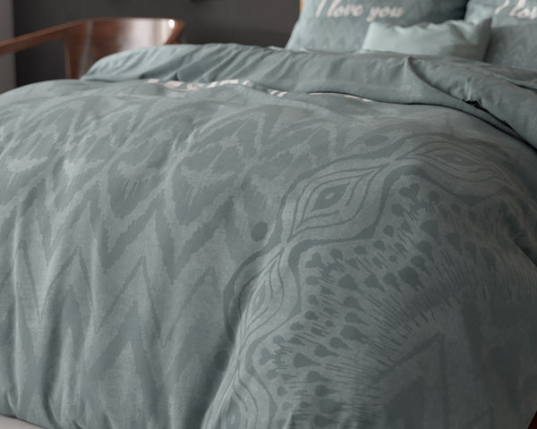 Bettwäsche-Set I Love Bed Grün