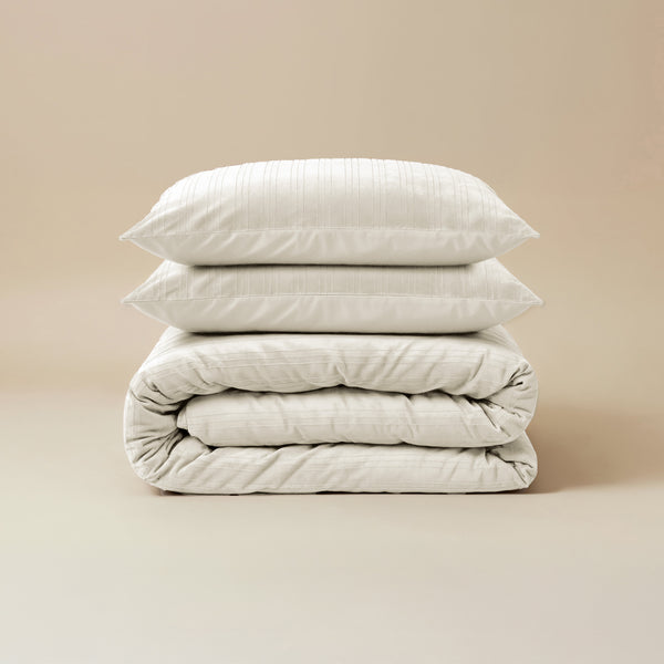 VUODEVAATTEET - Velvet Lining Beige Pussilakanasetti