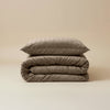 VUODEVAATTEET - Velvet Lining Taupe Pussilakanasetti