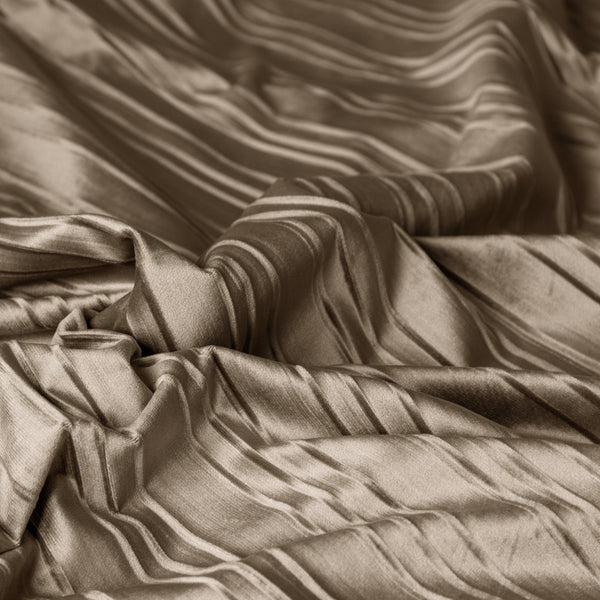 VUODEVAATTEET - Velvet Lining Taupe Pussilakanasetti