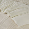 Bettwäsche-Set Chevron Teddy Creme