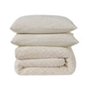Bettwäsche-Set Chevron Teddy Creme