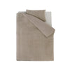 Bettwäsche-Set Chevron Teddy Taupe