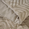 Bettwäsche-Set Chevron Teddy Taupe