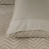 Bettwäsche-Set Chevron Teddy Taupe