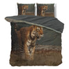 Bettwäsche-Set Nature Tiger Taupe
