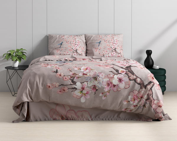 Bettwäsche-Set Blossy Rosa