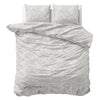 Bettwäsche-Set Rattan Silber Grau