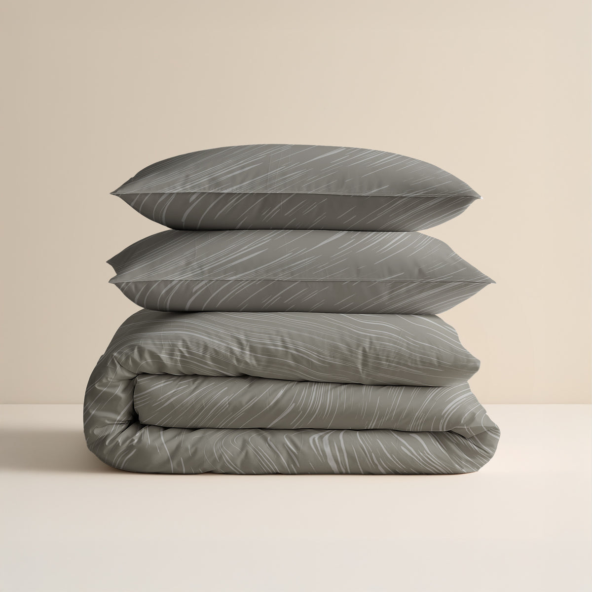 Bettwäsche-Set Mellow Stone Grau