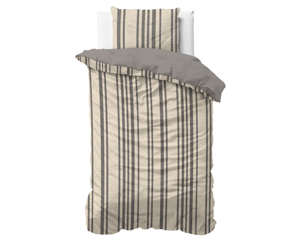 Bettwäsche-Set Linear Linen Sand