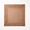 VUODEVAATTEET - Border Pintuck Mocha Moose Pussilakanasetti