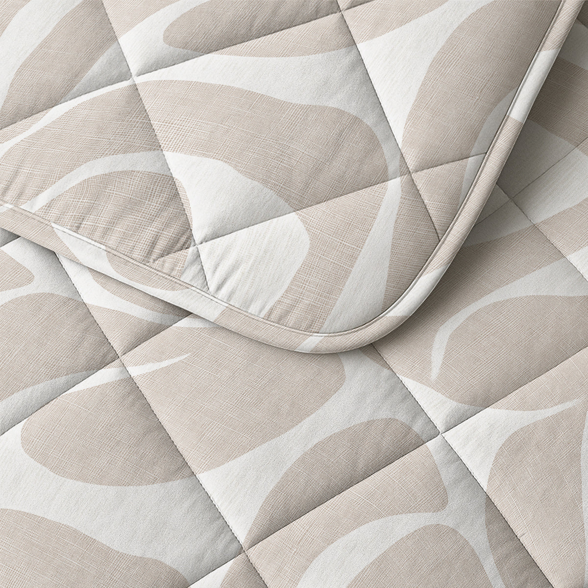 VUODEVAATTEET - Lazy peitto Kello Taupe/hiekka Tyynyliinoilla