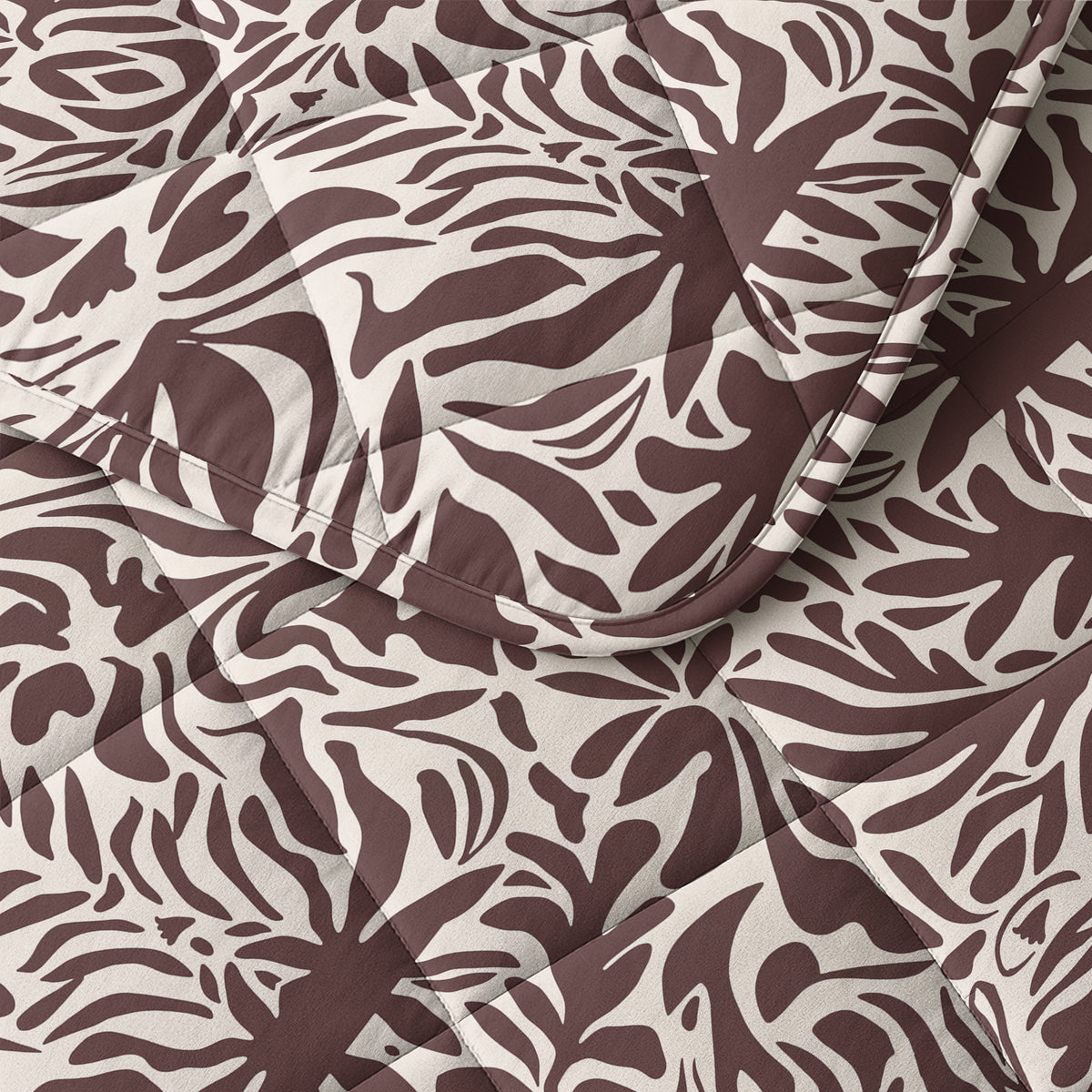 VUODEVAATTEET - Lazy peitto Denzo punainen/ruskea Tyynyliinoilla