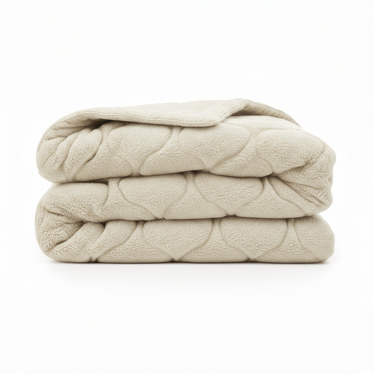 VUODEVAATTEET - Lazy peitto Teddy Beige ylellisillä tyynyliinoilla Tyynyliina