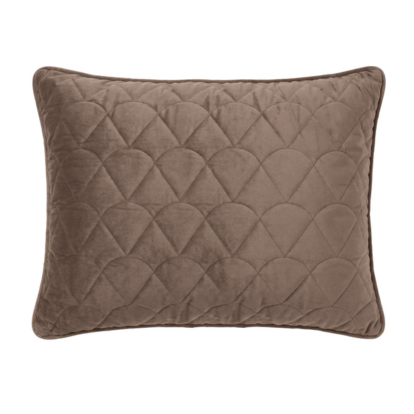 VUODEVAATTEET - Lazy peitto Velvet Taupe/Ruskea ylellisillä tyynyliinoilla Tyynyliina